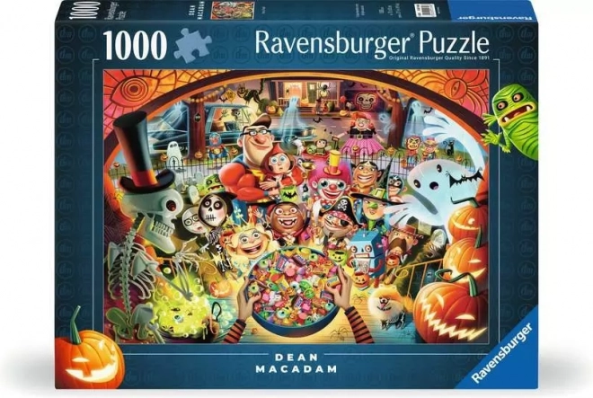 Ravensburger Halloween Puzzle 1000 darabos