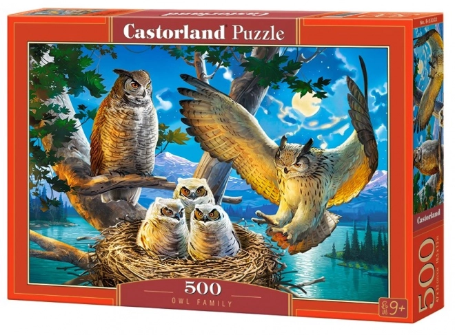 Sasok család puzzle 500 darabos