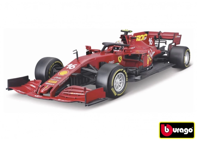 Bburago Ferrari F1 2020 - Charles LeClerc Modellszobor