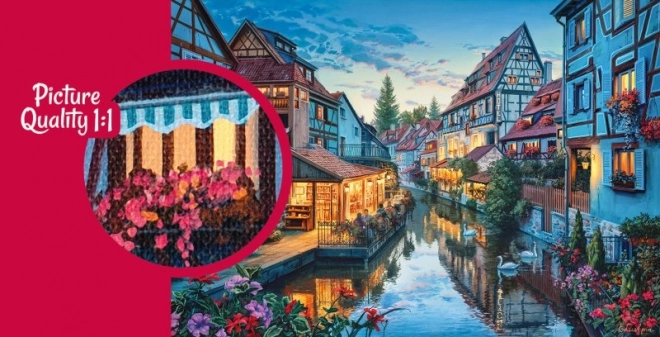 Találkozás egy kávézóban puzzle 2000 darabos