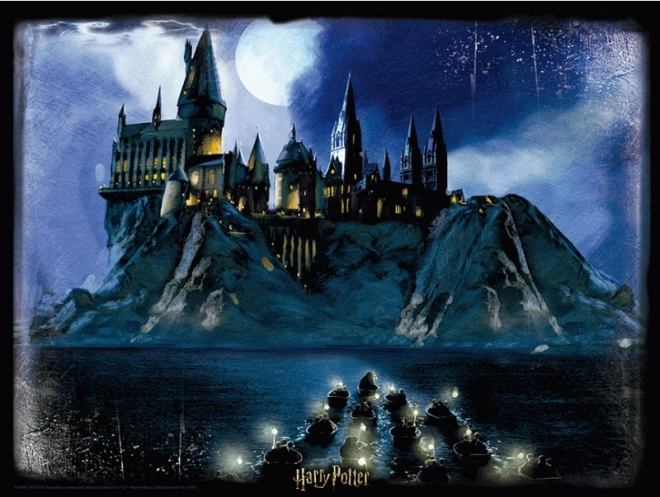 Prémium 3D puzzle: Harry Potter - Éjszakai Roxfort