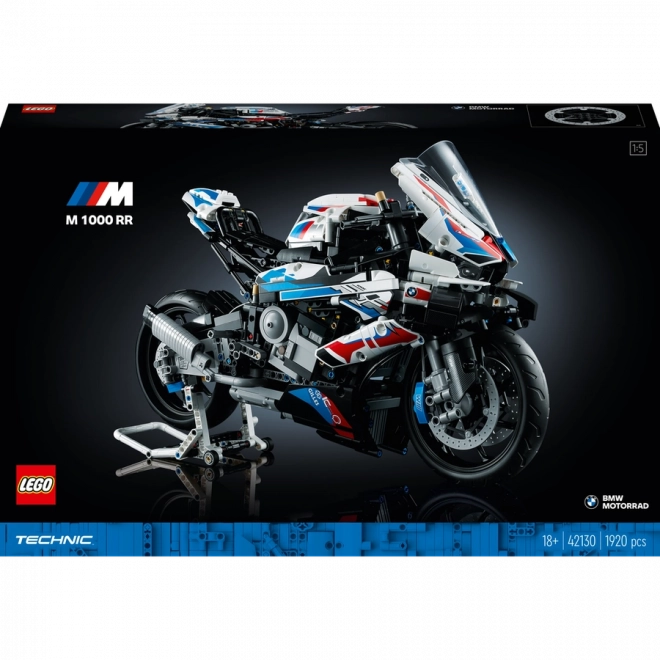 lego technic bmw m 1000 rr motorkerékpár modell