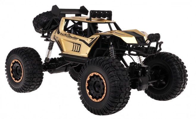 Fém Mega Crawler 1:8 terepjáró arany