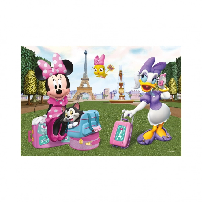 minnie egér puzzle 24 darabos készet