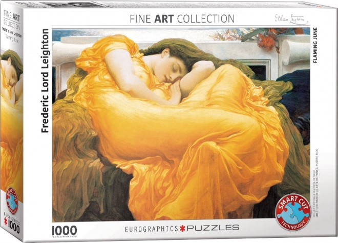 Eurographics lángoló piros puzzle 1000 darabos
