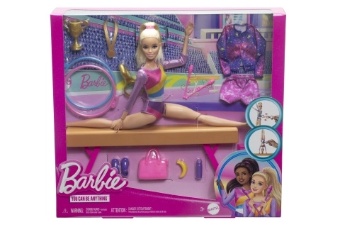 barbie tornászlány a gerendán