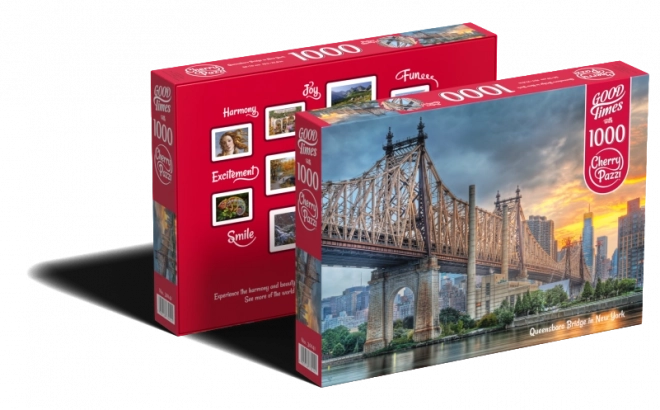 Cherry Pazzi puzzle New York Queensboro 1000 darab