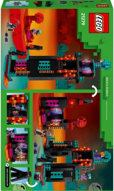 LEGO Minecraft Fosztogatók és Leromboló Alapzata Építőjáték