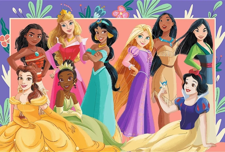 Puzzle DISNEY Hercegnők Igazi hercegnők 160 darab