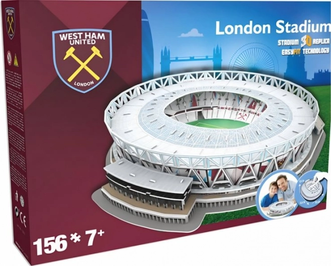 3d stadion makett - West Ham United FC