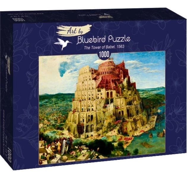 Bluebird puzzle babiloni torony építése 1000 darabos