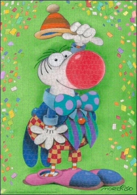 Heye puzzle cartoon classics: 'köszönöm!' 500 darabos puzzle