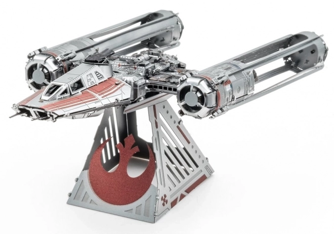 Metal Earth 3D puzzle Star Wars: Zorii Y-Wing fighter