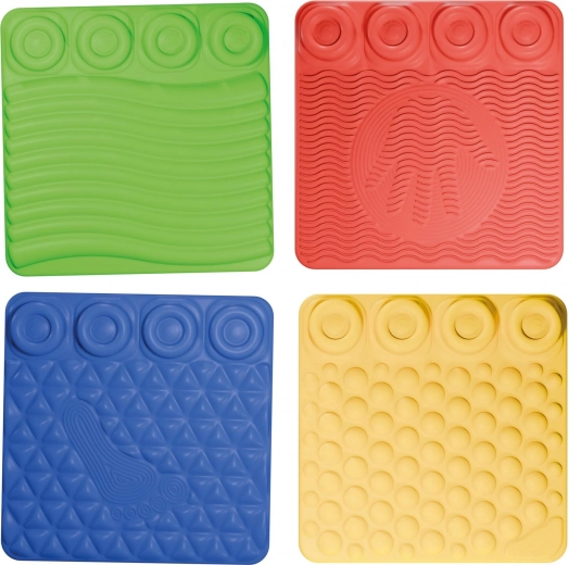 Különböző textúrák a tapintási stimulációhoz