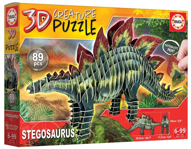 3D puzzle Stegosaurus 89 darabos