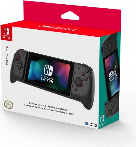 nintendo switch split pad pro fekete