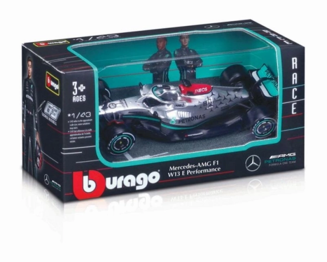 F1 versenyautó modell 1:43 méretarányban