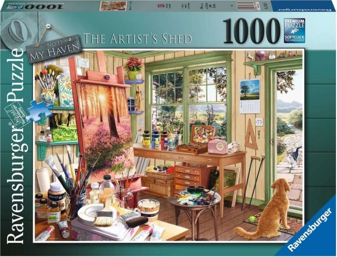 Ravensburger puzzle - Kertműhely 1000 darabos