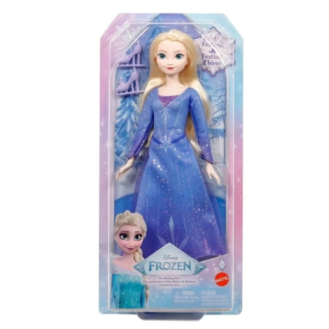 Disney Frozen Elsa korcsolyázó baba