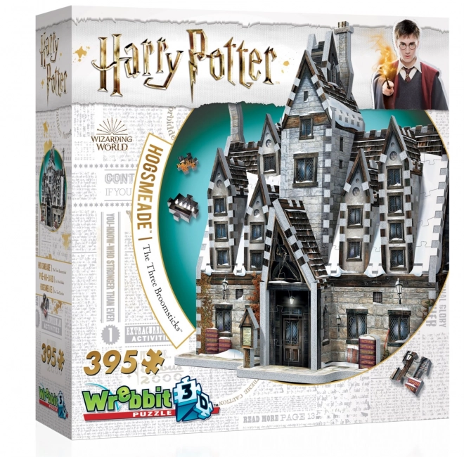 Wrebbit 3D puzzle: U Tří Košťat - Harry Potter 395 darab