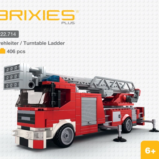 Brixies Plus tűzoltóautó forgatható létrával