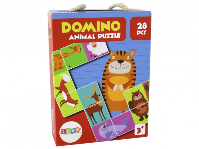 logikai puzzle kétszínű állat dominó