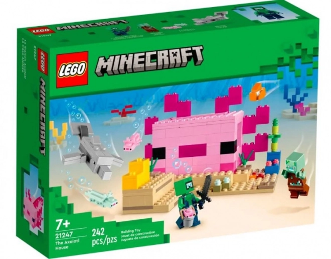 Lego Minecraft - Aksolotl háza