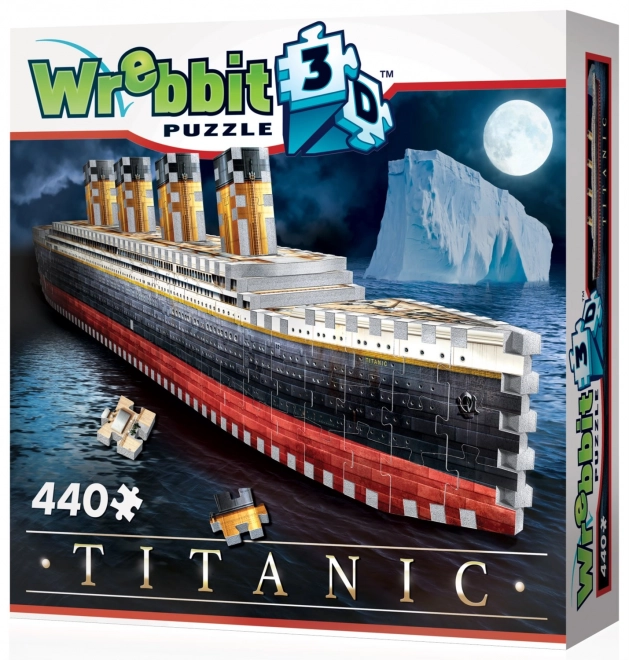 Wrebbit 3D Titanic kirakósjáték 440 darabos