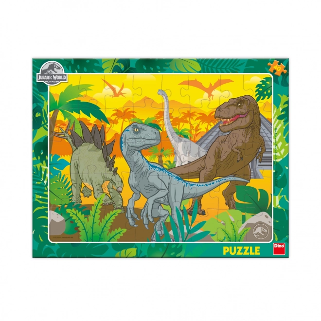 Dino jura világa puzzle 40 darabos