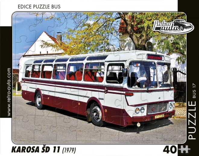 Retro busz kirakó - Karosa ŠD 11 (1979)