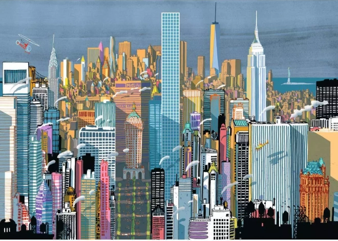 Ravensburger new york város puzzle 1000 darabos