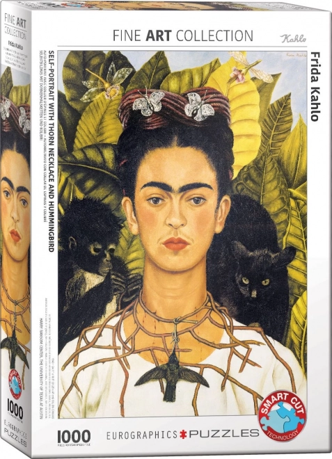 Frida Kahlo portré puzzle 1000 darabos