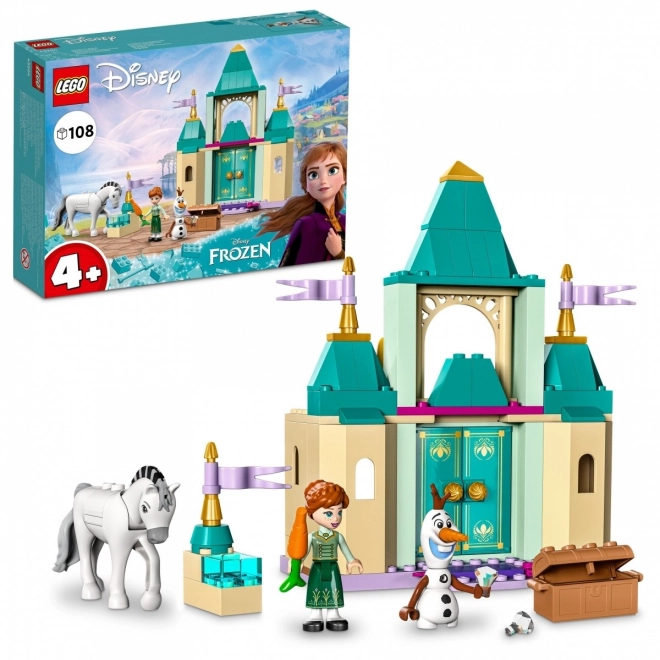 Lego Disney Frozen kastélyi kaland Annával és Olaffal