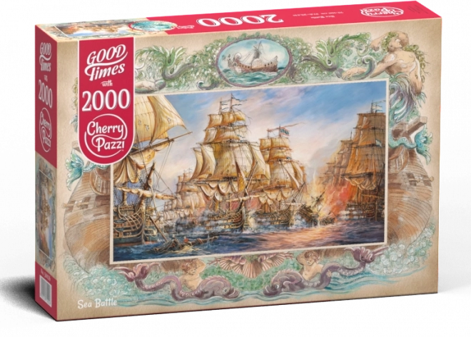 Cherry Pazzi tengerészeti csata puzzle 2000 darabos