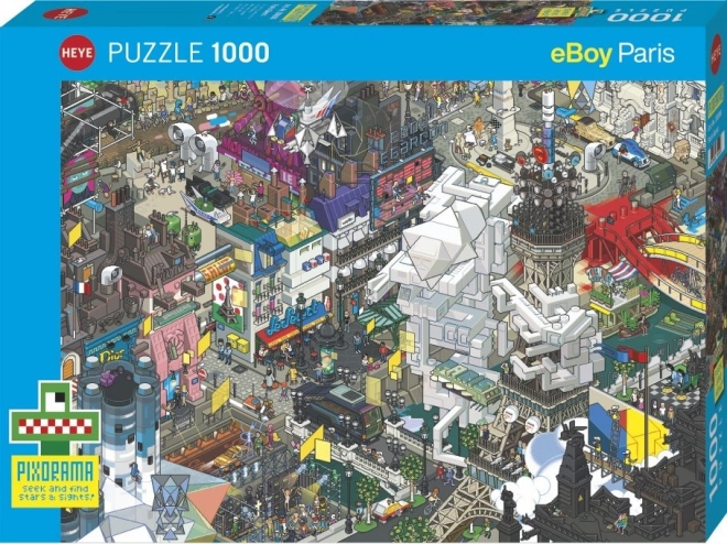 Heye pixorama párizsi rejtély 1000 darabos puzzle