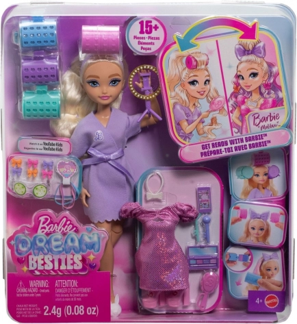 Barbie Dream Besties Malibu – divatbaba bulikiegészítőkkel