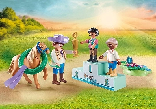 Playmobil Póni Verseny Szett