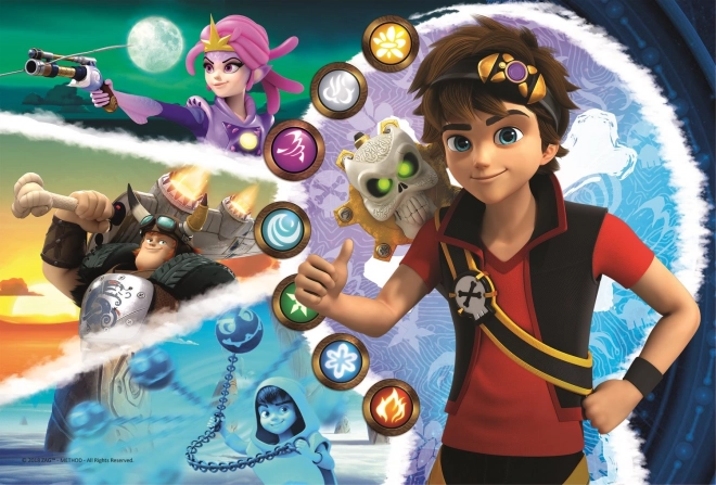 Zak Storm: Viharleges puzzle 60 darabos