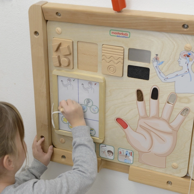 Masterkidz oktatási tapintótábla Montessori