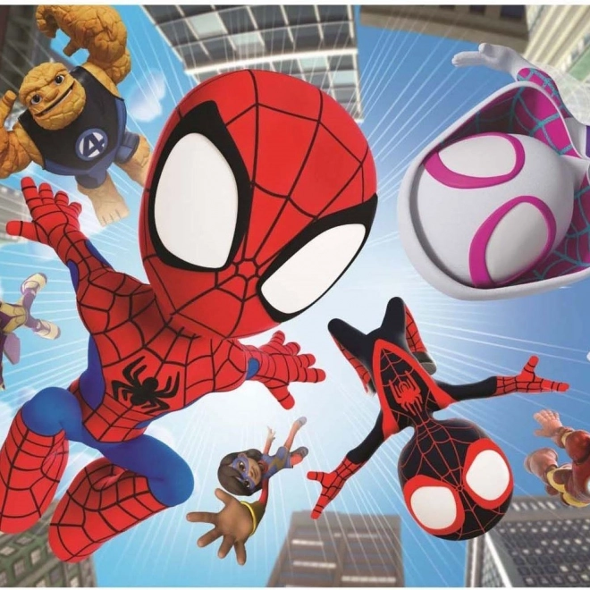 Puzzle Spidey és barátai: A levegőben 104 darab