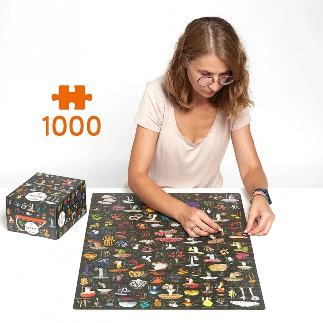 Puzzlove 1000 darabos gombás kirakós