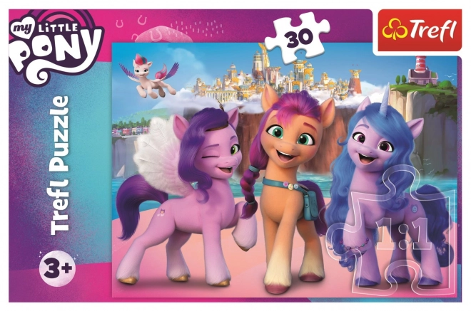 Trefl puzzle my little pony 30 darabos