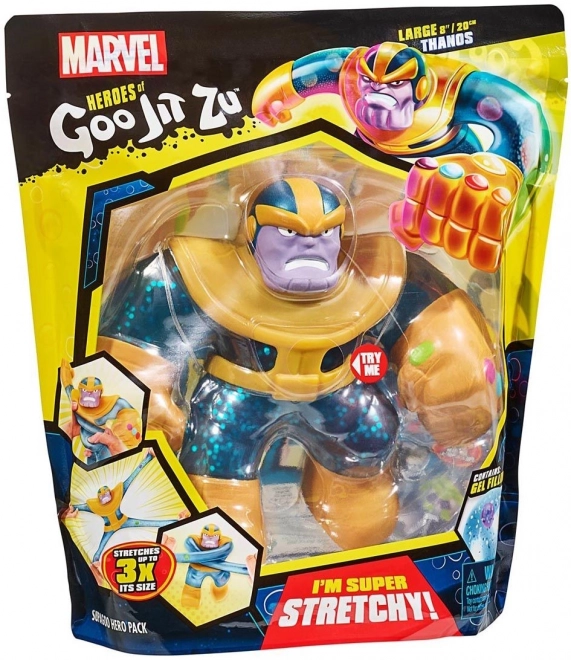 Goo Jit Zu figura Thanos Marvel puha nyújtható gniotek