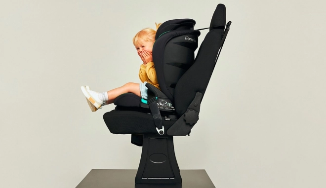 Neal autós gyerekülés szürke i-Size 15-36 kg