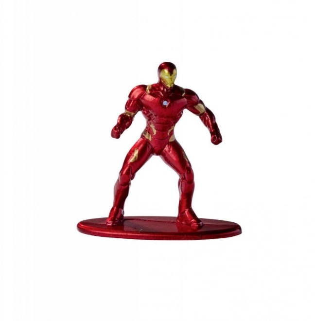 Avengers fém figura készlet 6 db 4 cm