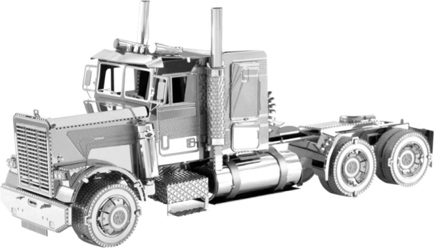 METAL EARTH 3D kirakó teherautó Freightliner FLC Hosszú Orrú
