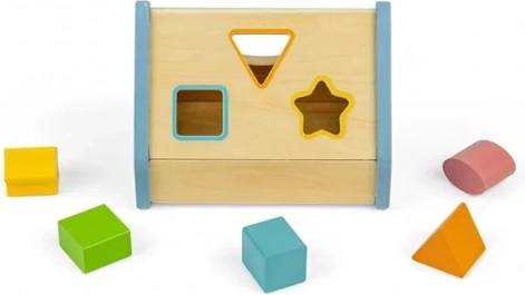 Bigjigs Toys formaillesztő házikó
