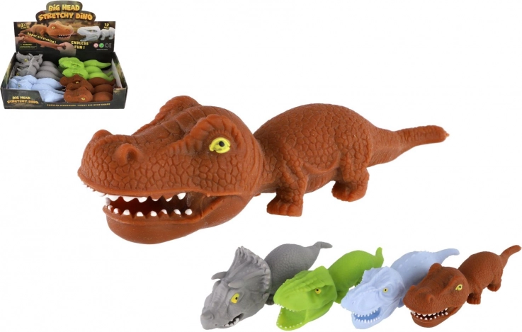 Dinoszaurusz stresszoldó játék homokkal 18 cm