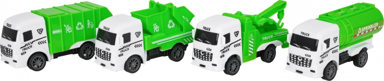 Négy városi jármű egy készletben