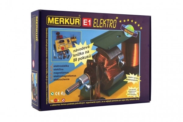 Merkur e1 elektromos és mágneses építőkészlet